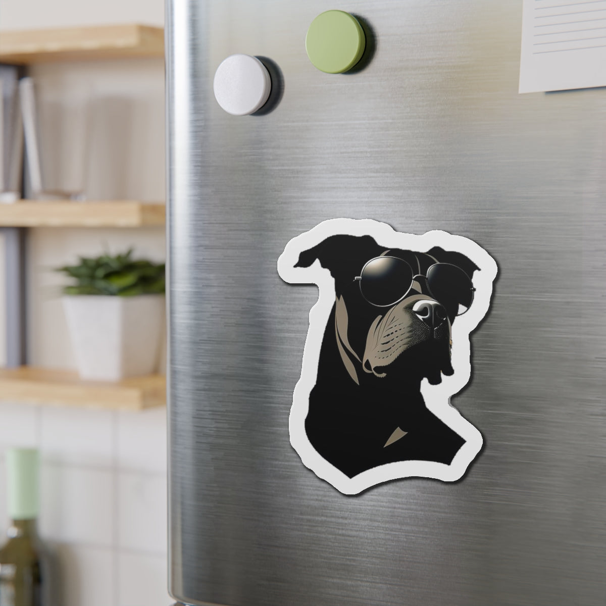 Dog with Sunglasses Magnets
