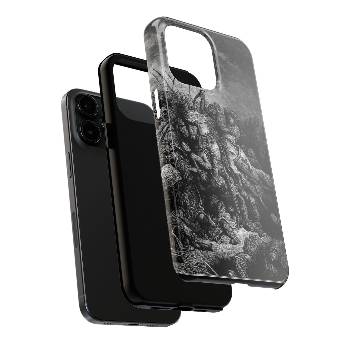 Richard and Saladin by Gustave Dore iPhone Case *Many Sizes Available*