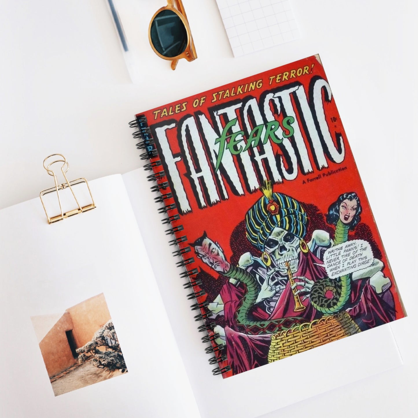 Fantastic Fears September Spiral Notebook