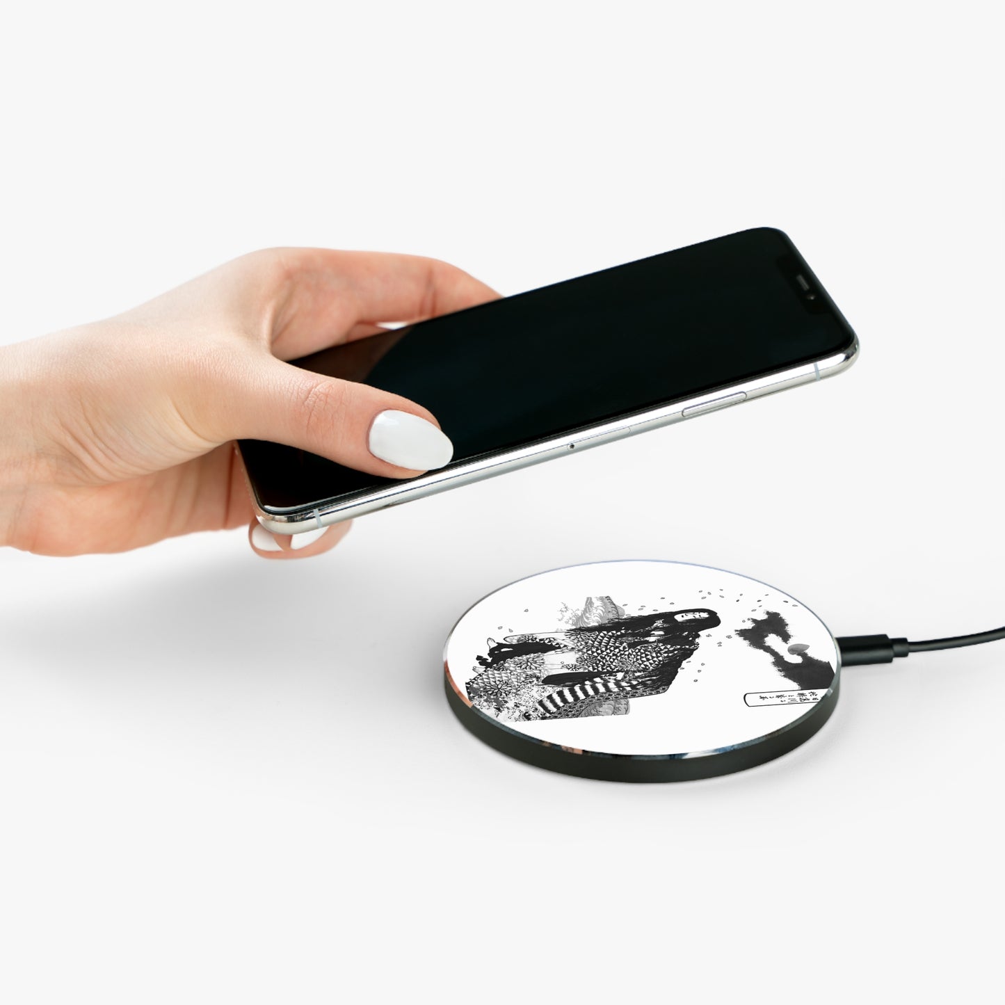 Kiyohime Changing Into a Serpent Wireless Charger