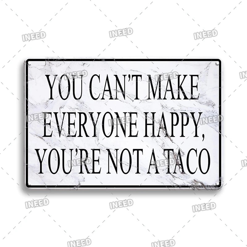 Funny Metal Signs Vintage Garage Wall Art Man Cave Retro Home Decor 8x12in 2