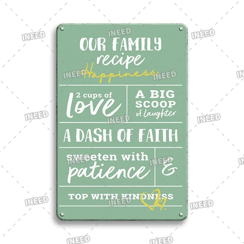 Funny Metal Signs Vintage Garage Wall Art Man Cave Retro Home Decor 8x12in 1