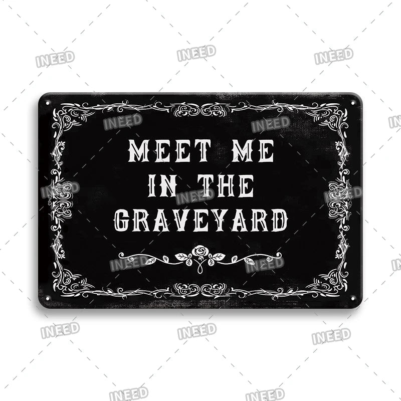 Funny Metal Signs Vintage Garage Wall Art Man Cave Retro Home Decor 8x12in 2
