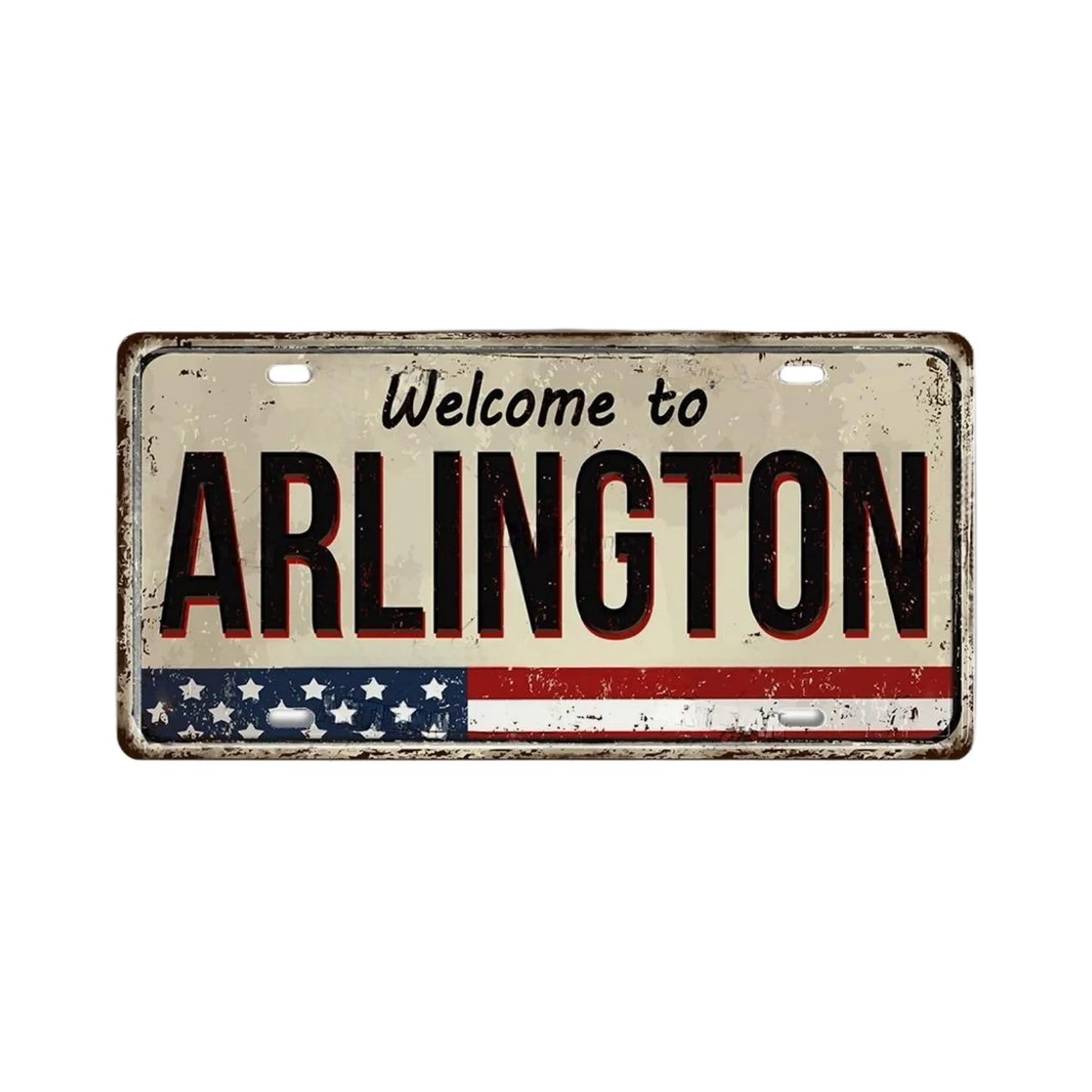 Vintage Metal State License Plate Signs Novelty Car Art Tags Home Bar Decor 2
