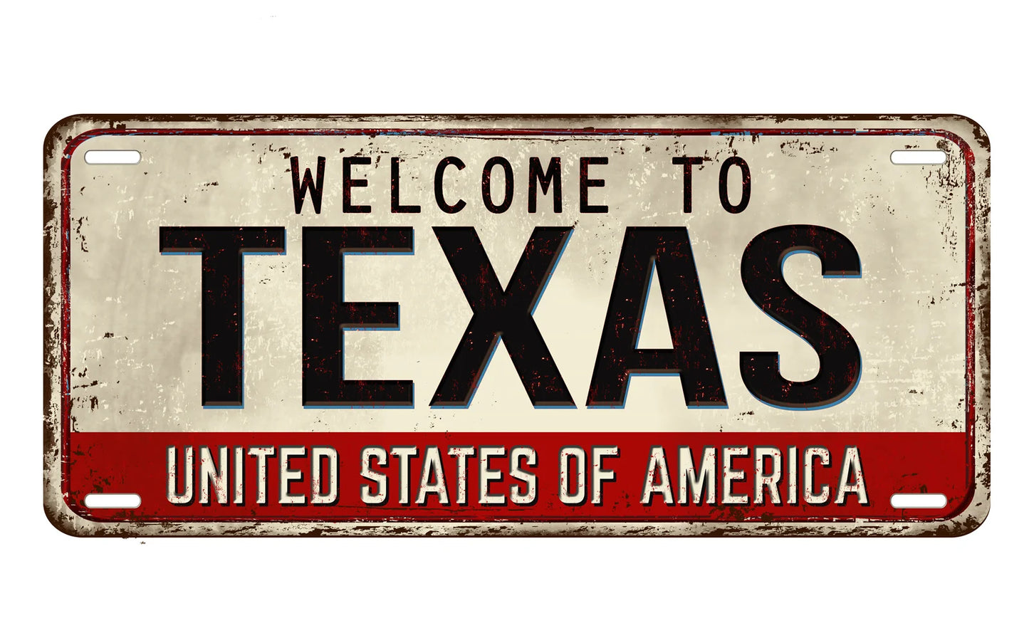 Vintage Metal State License Plate Signs Novelty Car Art Tags Home Bar Decor 2