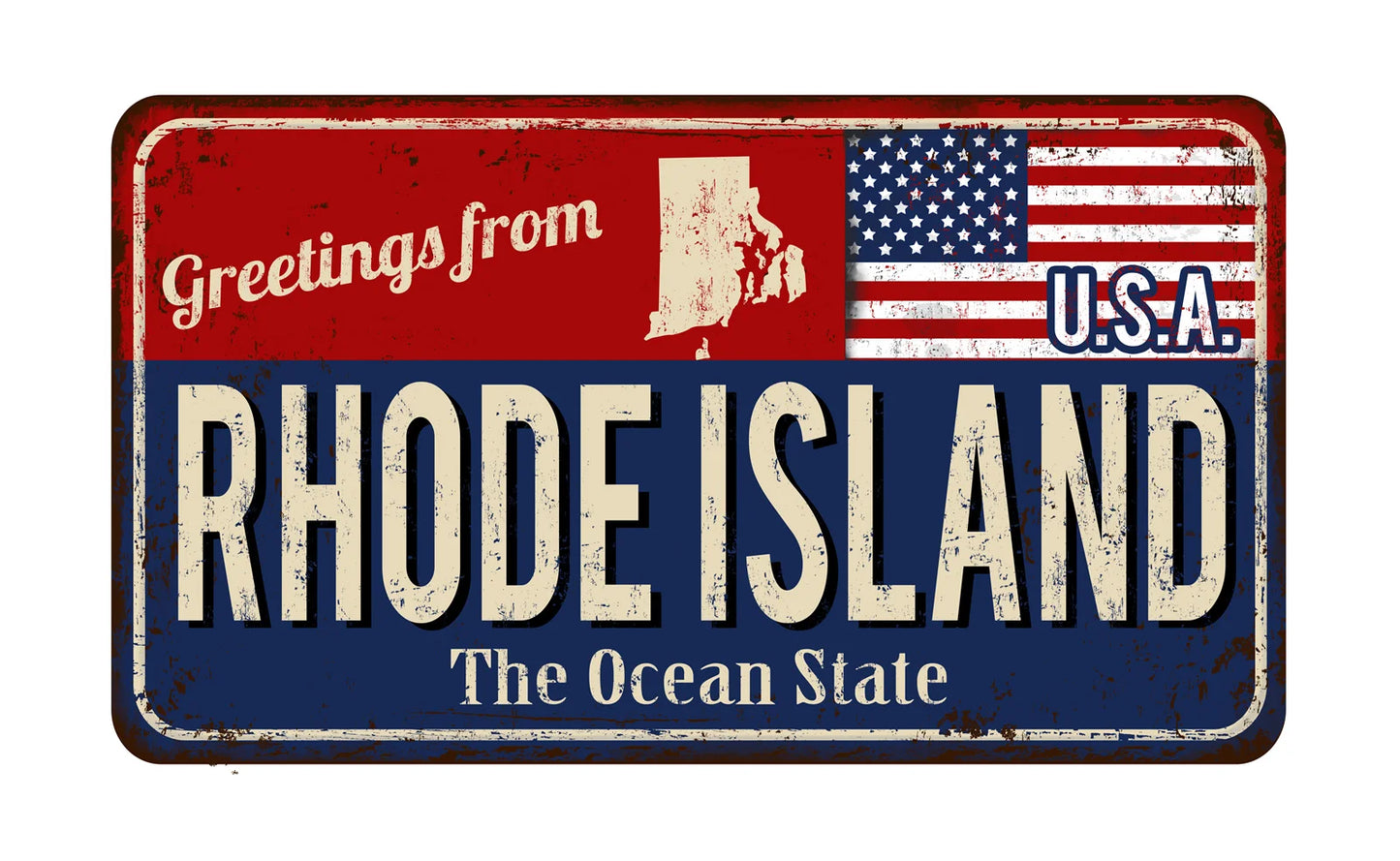 Vintage Metal State License Plate Signs Novelty Car Art Tags Home Bar Decor 2