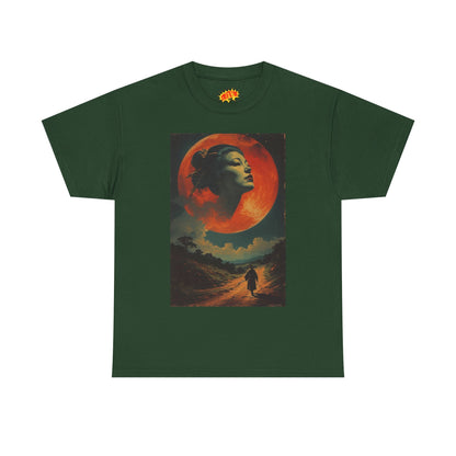 Traveller w/Blood Moon Cloud Woman T-Shirt