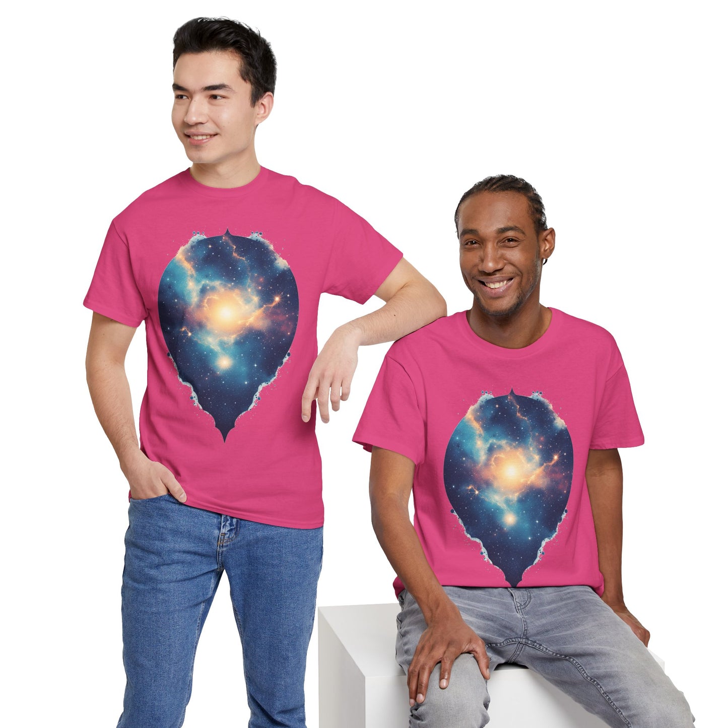 Nebula Graphic Space Art Tee Shirt *Multiple Colors*