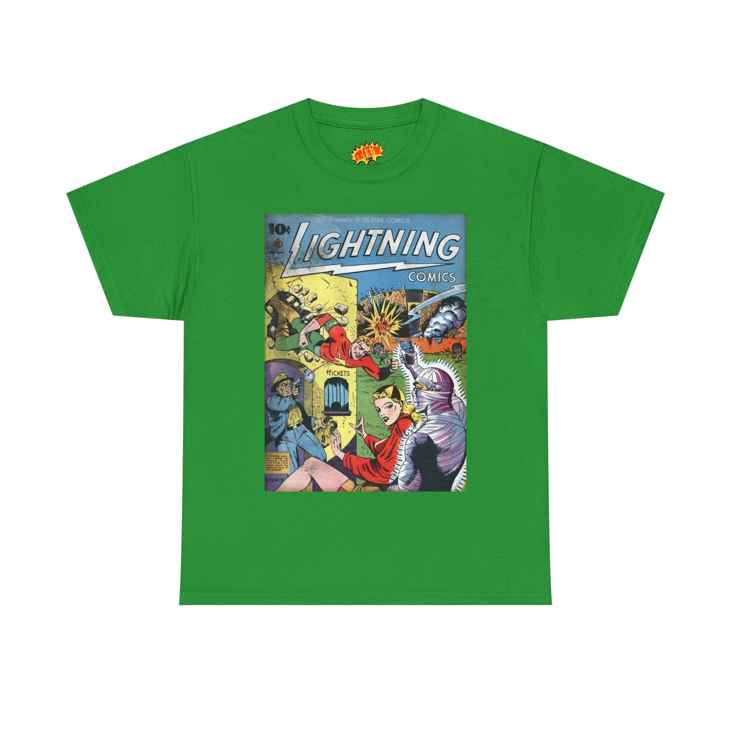 Lightning Comics February Comic Tee Shirt *Multiple Colors*
