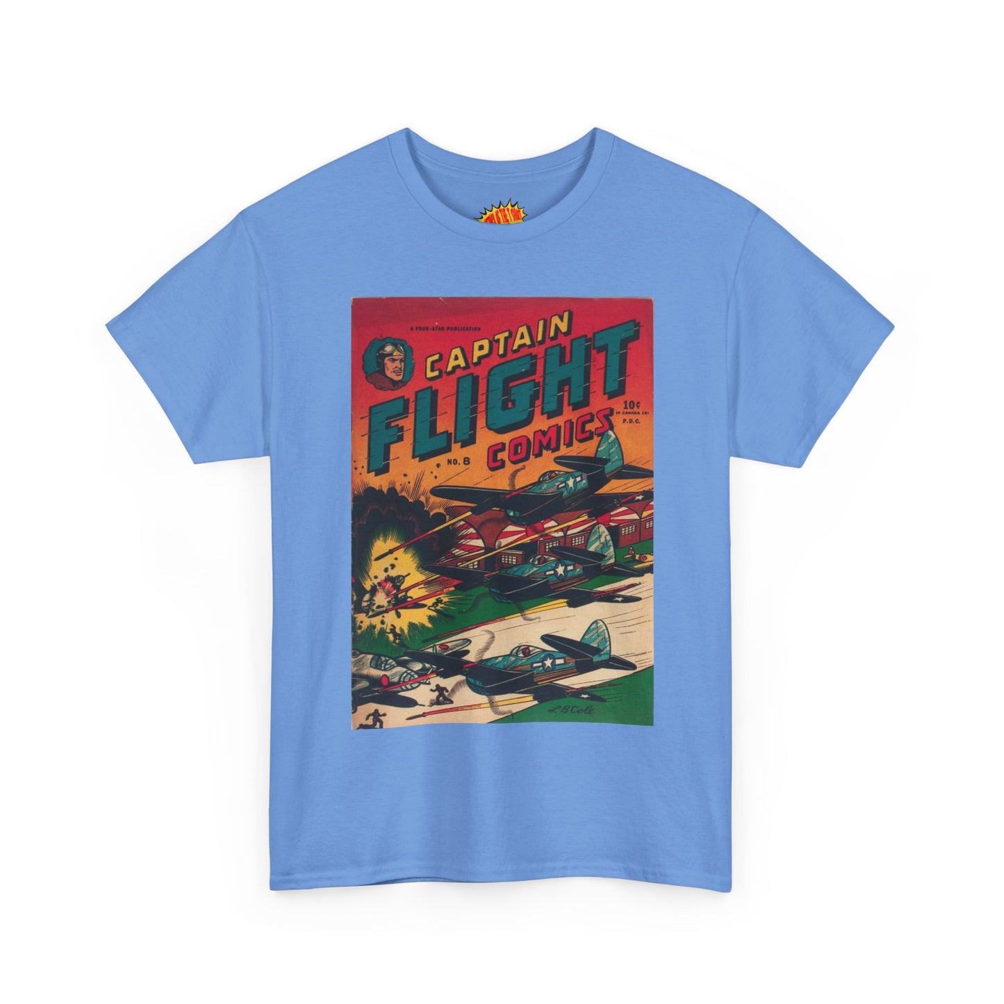 Captain Flight No. 8 Comic Tee Shirt *Multiple Colors*