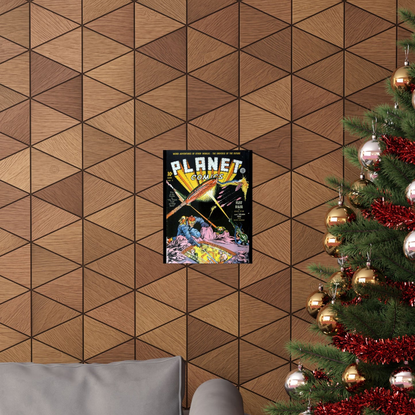 Planet Comics #3 Matte Vertical Posters