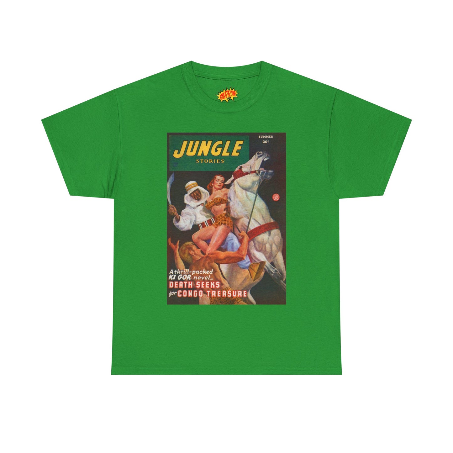 Jungle Stories Summer Comic Tee Shirt *Multiple Colors*