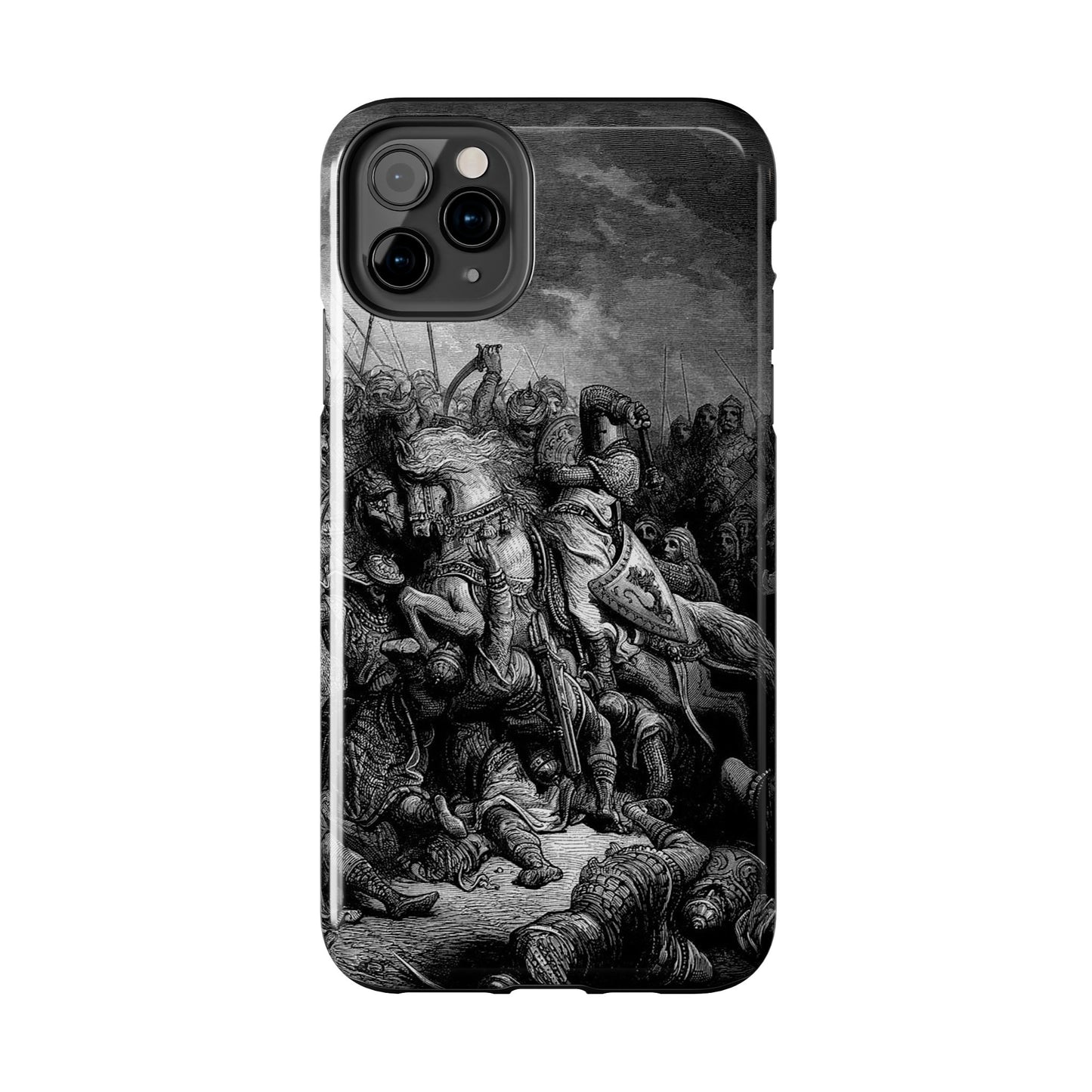 Richard and Saladin by Gustave Dore iPhone Case *Many Sizes Available*