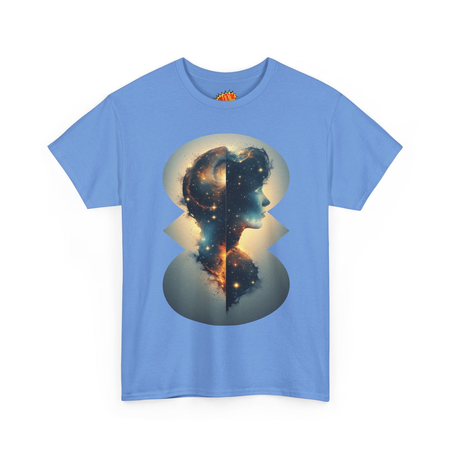 Cosmic Silhouette Galaxy Graphic Art Tee Shirt *Multiple Colors*