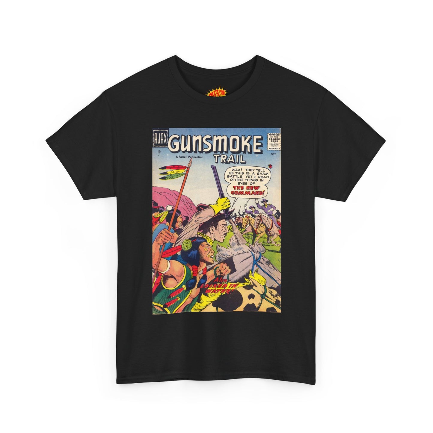 Gunsmoke Trail October Comic Tee Shirt *Multiple Colors*