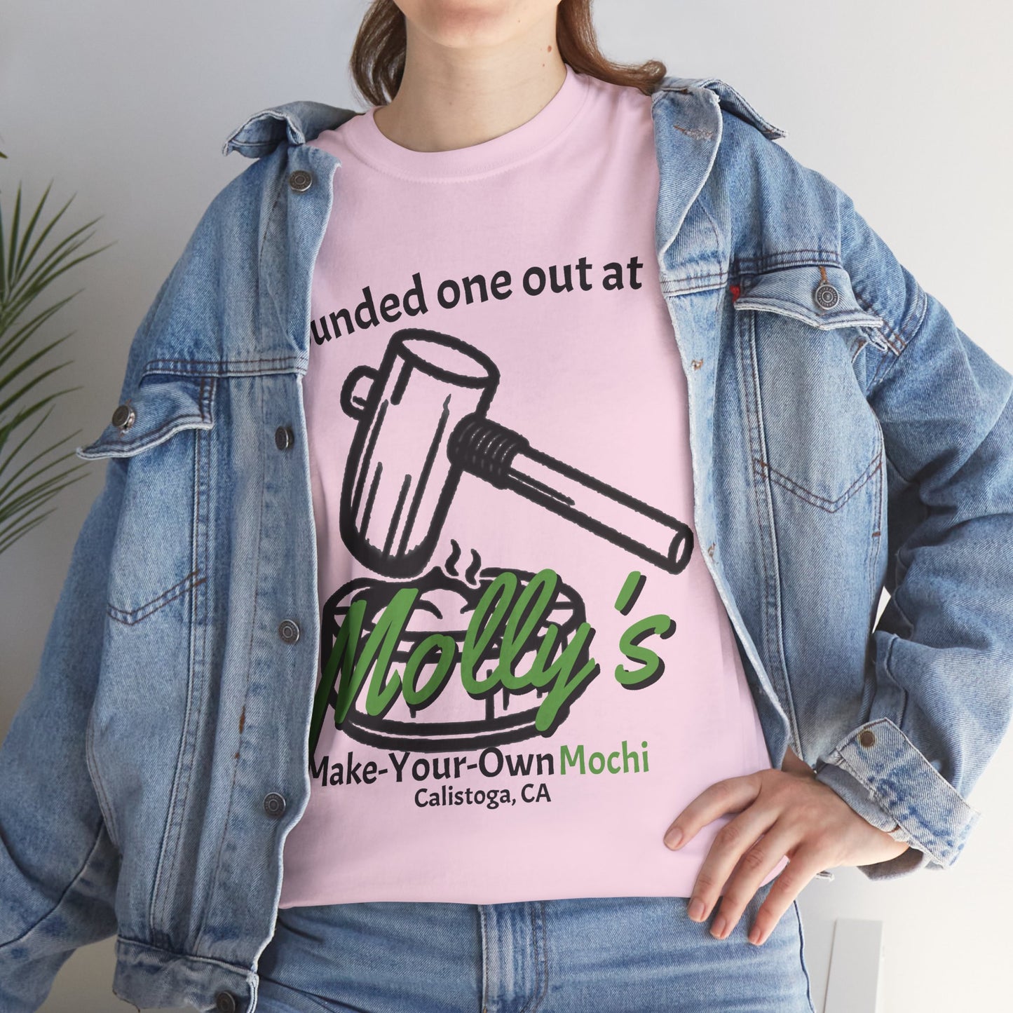 I Pounded One Out at Molly's Make-Your-Own Mochi Tee Shirt