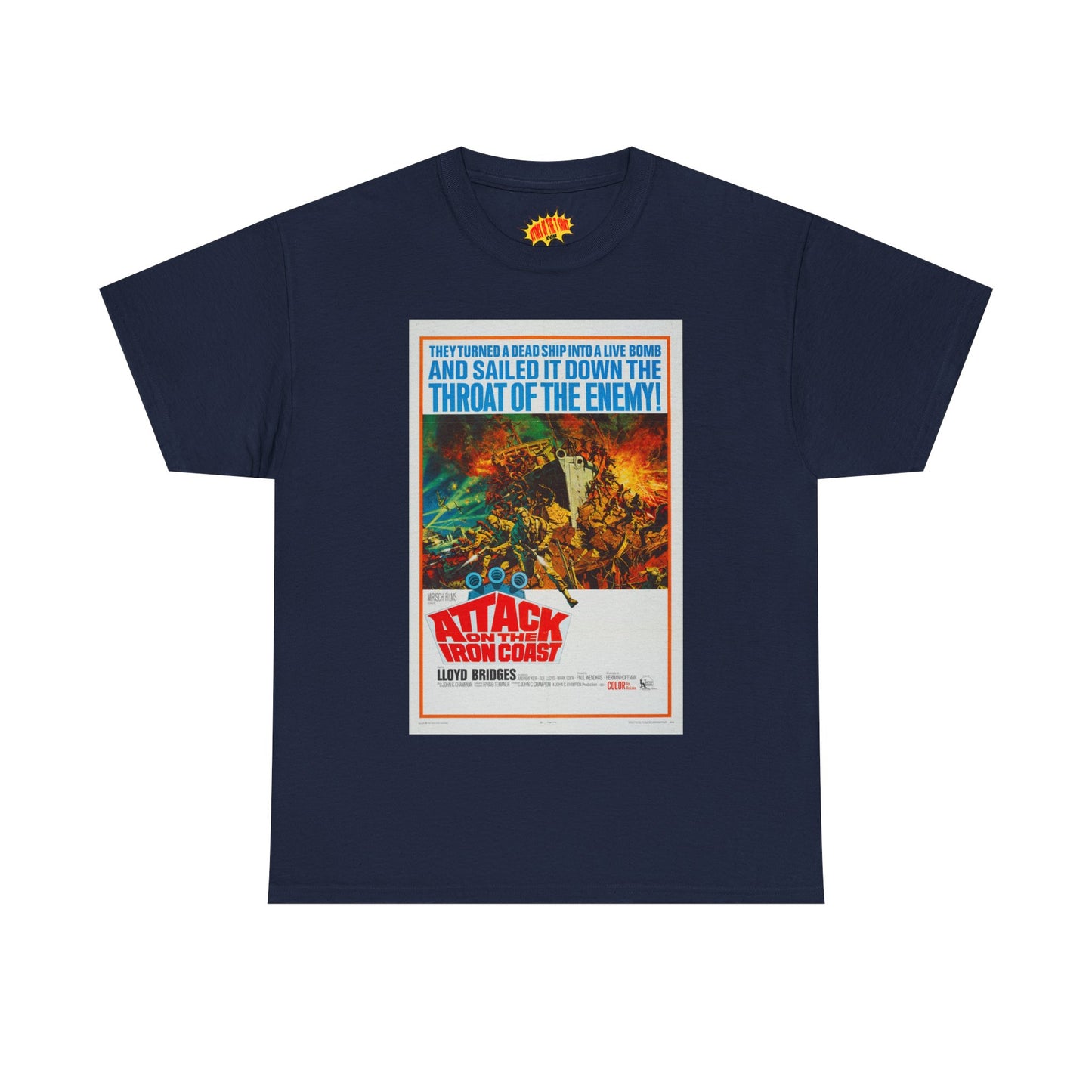 Attack on the Iron Coast Movie Poster T-Shirt *Multiple Colors*