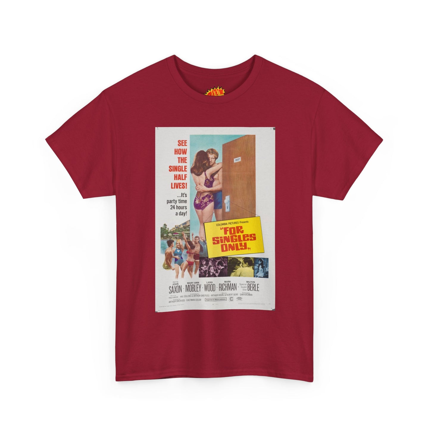 For Singles Only Movie Poster T-Shirt *Multiple Colors*