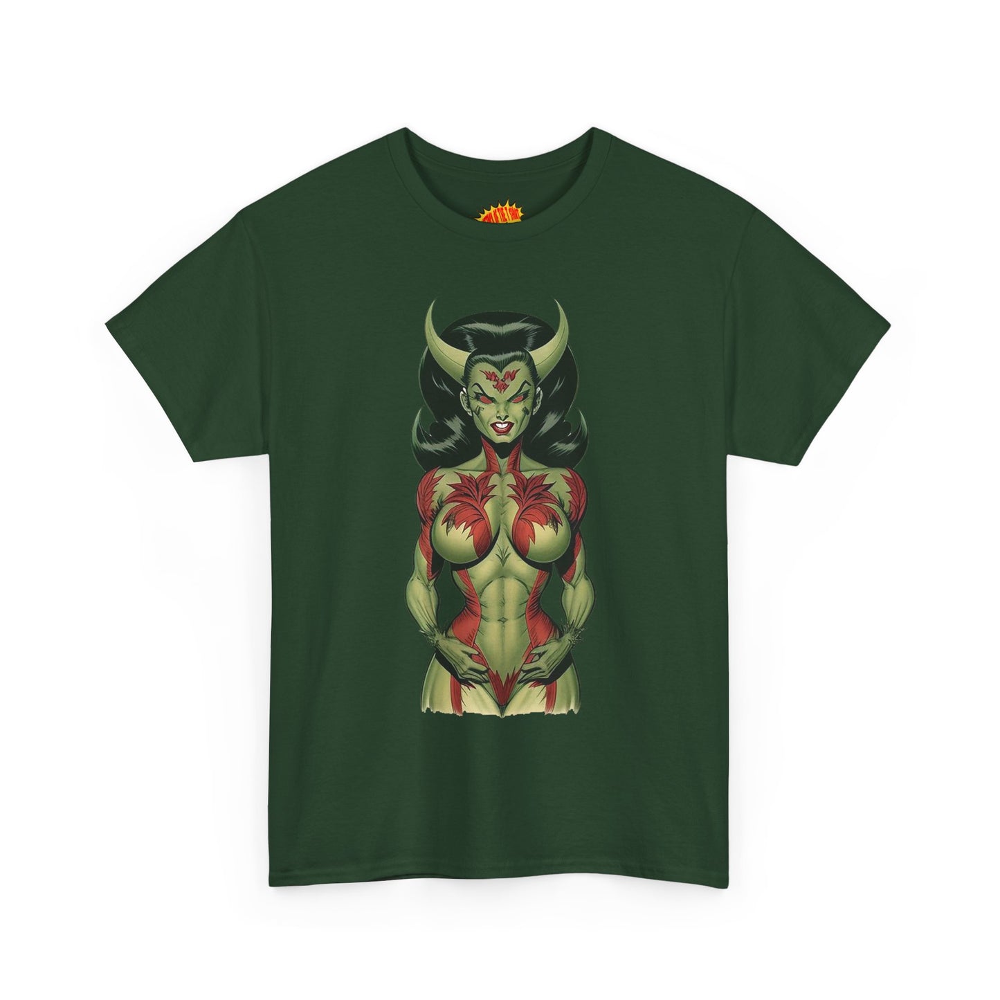 Flower Succubus Devil Fantasy Nature T-Shirt *Multiple Colors*