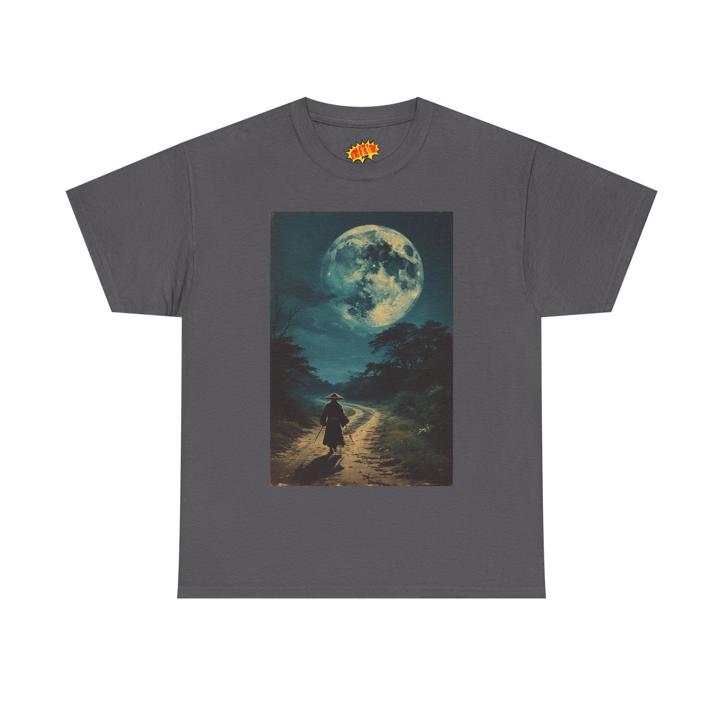 Walking Samurai w/Full Moon T-Shirt *Multiple Colors*