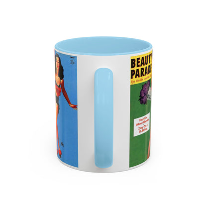 Beauty Parade Pin-Up Coffee Mug - 11oz, Multiple Colors Available