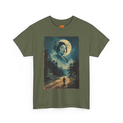 Traveller w/Full Moon Cloud Woman T-Shirt