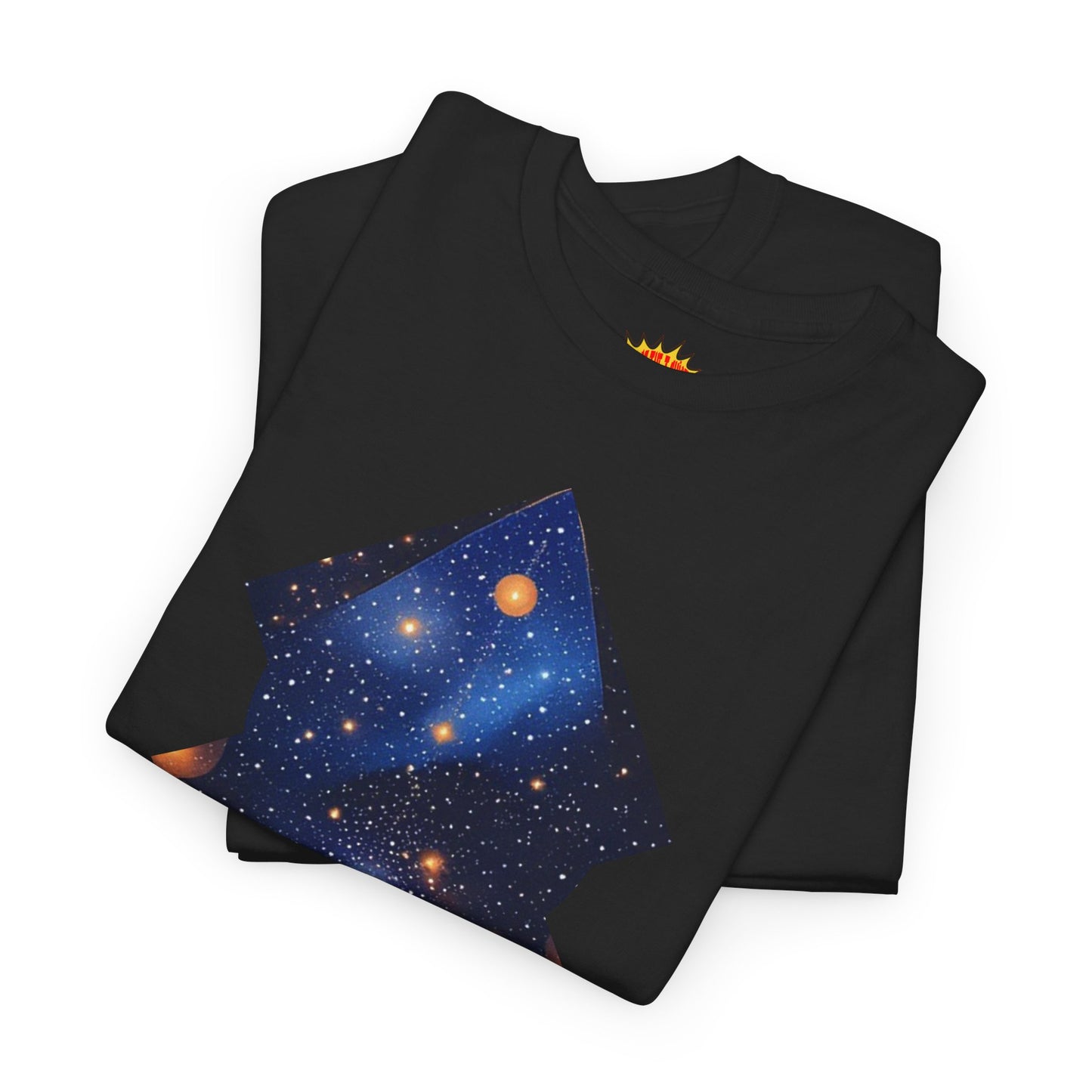 Geometric Shaped Galaxy Graphic Space Art Tee Shirt *Multiple Colors*