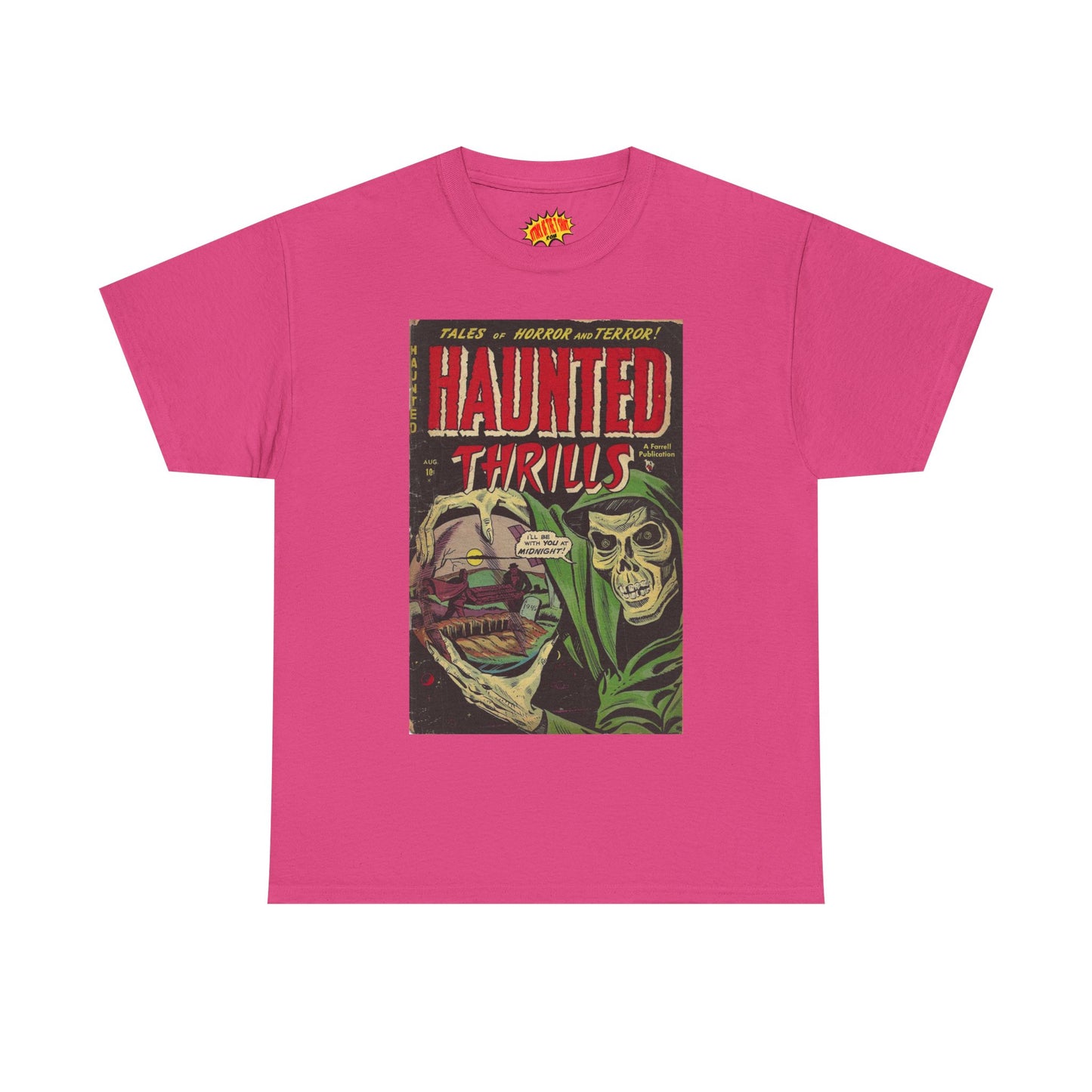 Haunted Thrills August Comic Tee Shirt *Multiple Colors*
