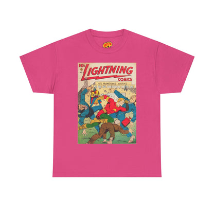 Lightning Comics Dec. Comic Tee Shirt