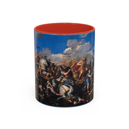 Battle of Alexander vs. Darius Coffee Mug, 11oz *Many Colors Available*