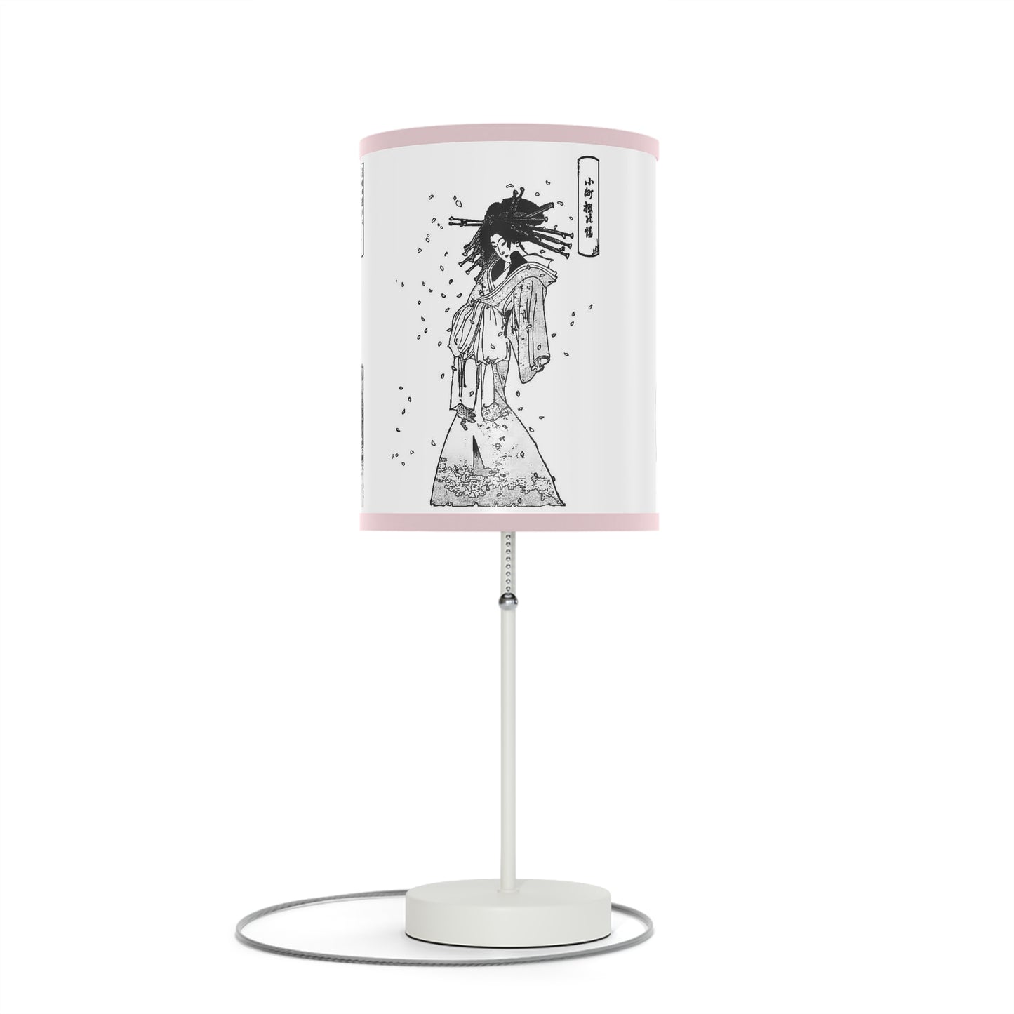 Japanese Woodcut Lamp