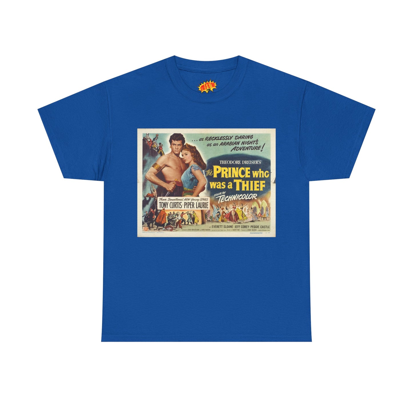 The Prince Who was a Thief Movie Poster T-Shirt *Multiple Colors*