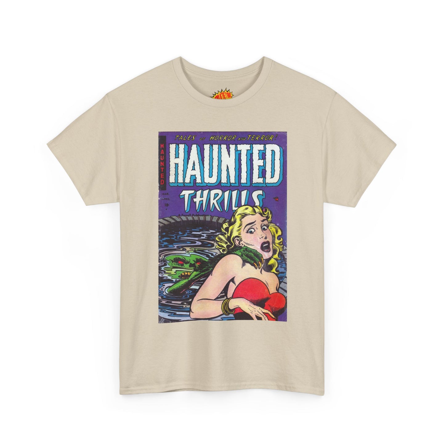 Haunted Thrills March - April Comic Tee Shirt *Multiple Colors*