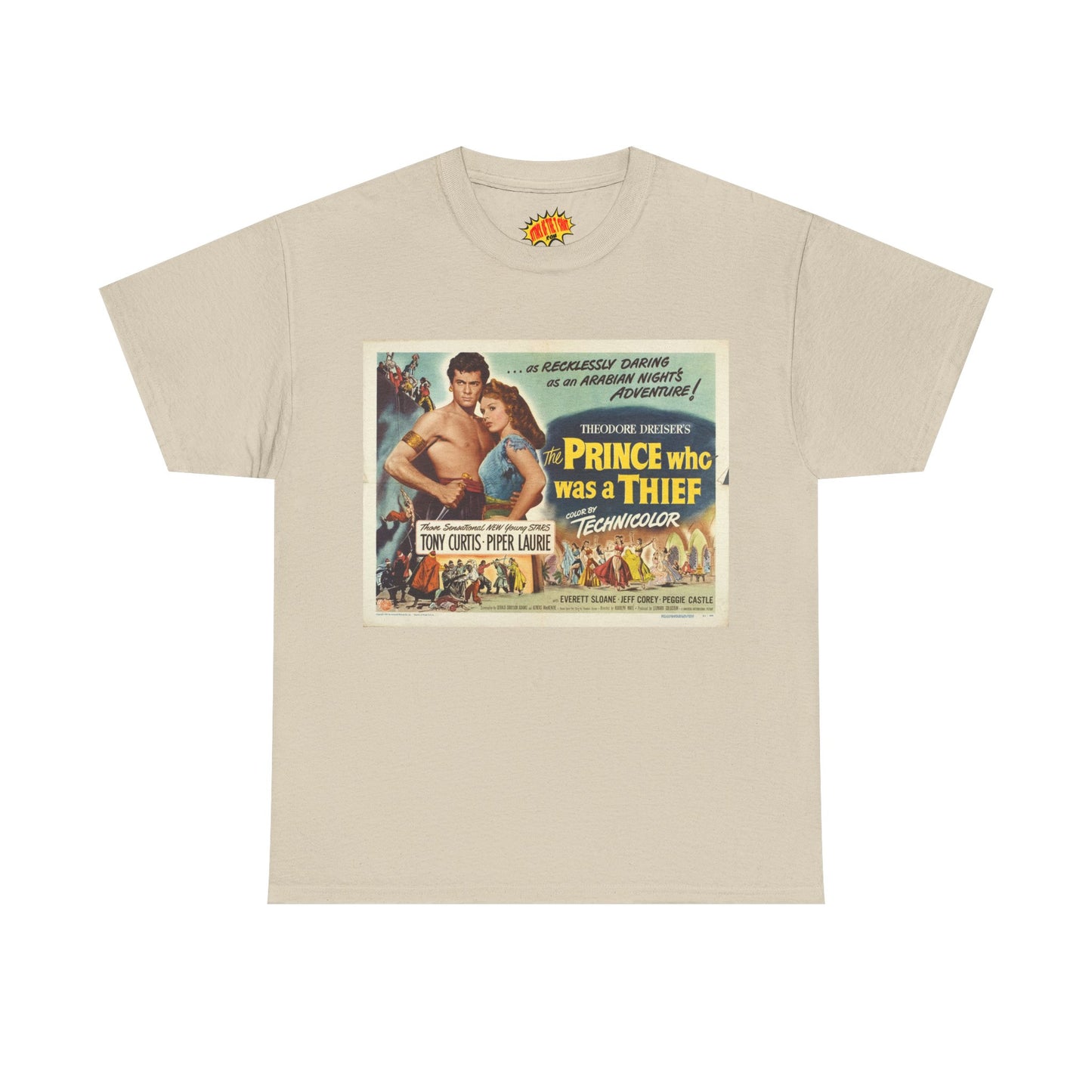 The Prince Who was a Thief Movie Poster T-Shirt *Multiple Colors*