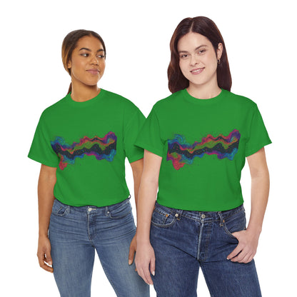 Nebula Space Art Graphic Tee Shirt