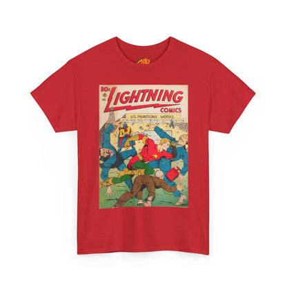 Lightning Comics Dec. Comic Tee Shirt