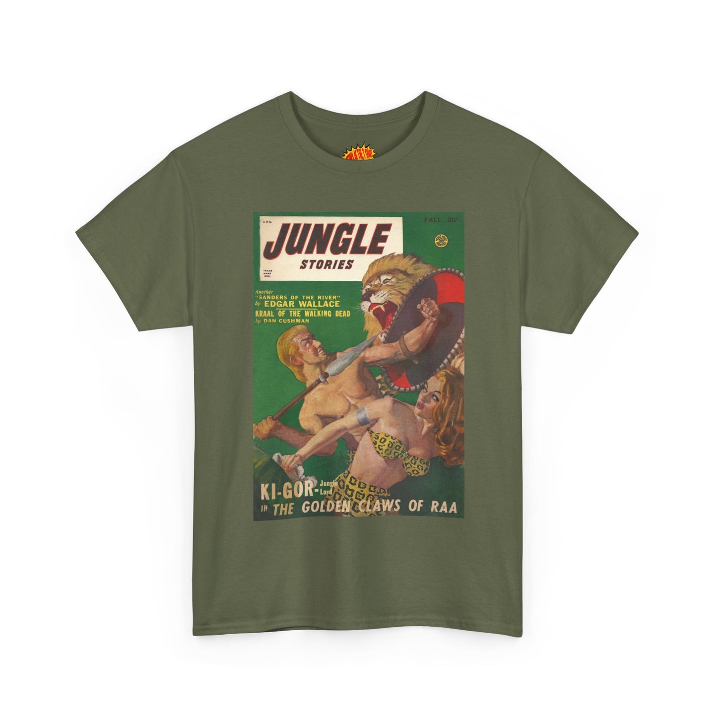 Jungle Stories Fall Comic Tee Shirt *Multiple Colors*