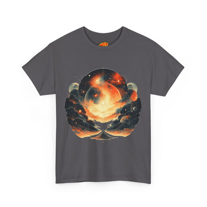 Moonscape w/Clouds Graphic Tee Shirt