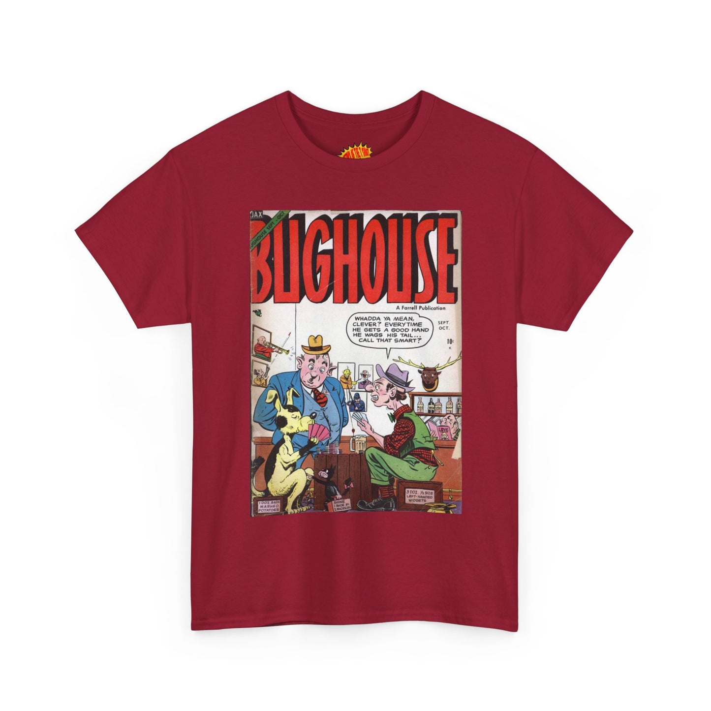Bughouse September - October Comic Tee Shirt *Multiple Colors*
