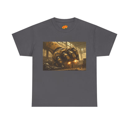Anime Factory w/Welder & Mech Robot Hand T-Shirt
