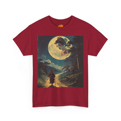 Travelling Samurai w/Full Moon Geisha T-Shirt