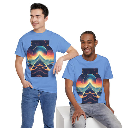Cosmic Stairway Galaxy Graphic Art Tee Shirt