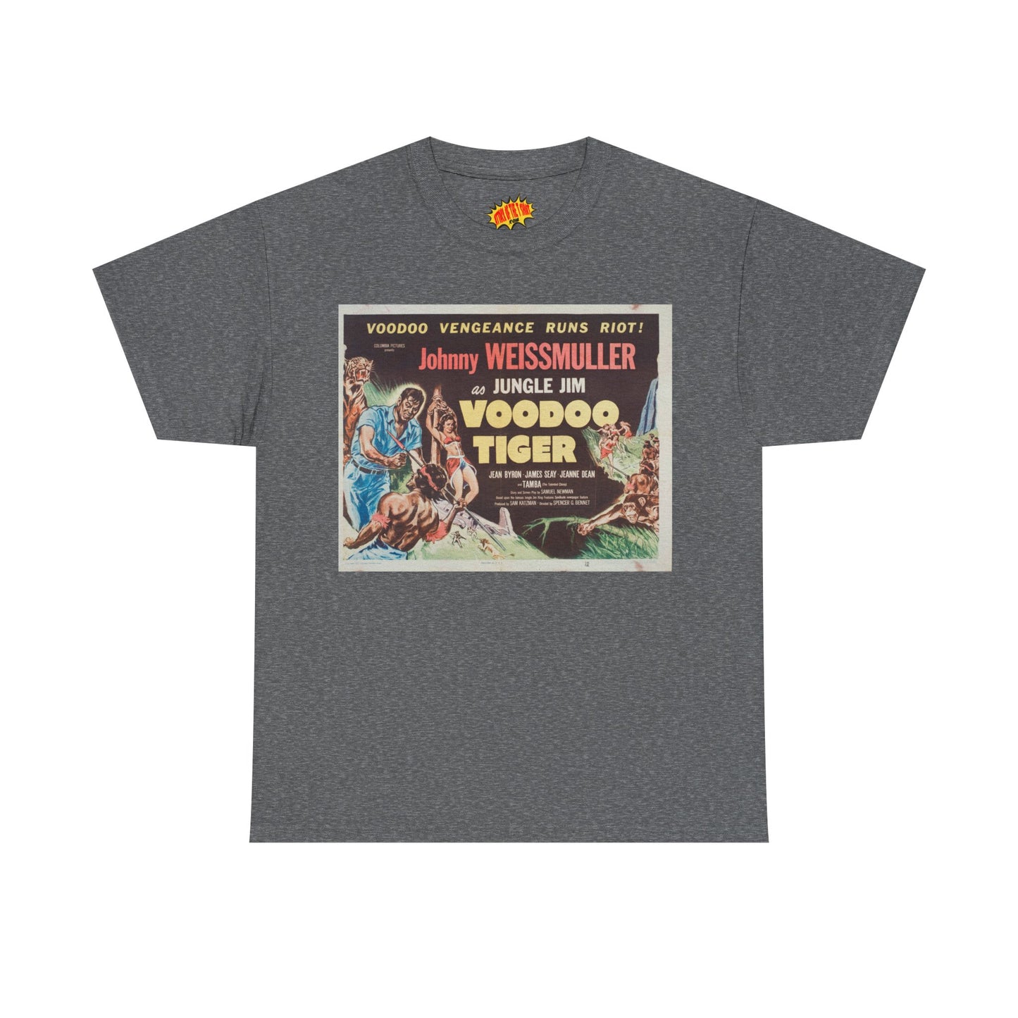 Voodoo Tiger Movie Poster T-Shirt *Multiple Colors*