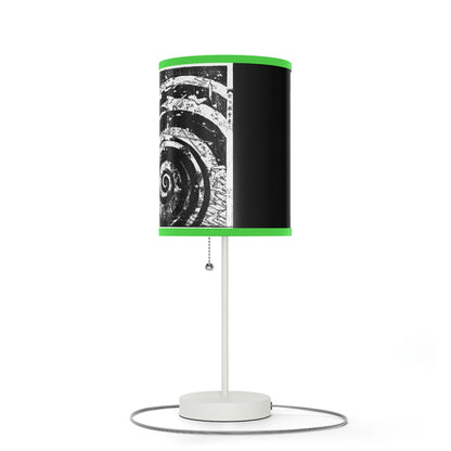 Destruction by Hokusai Japanese Woodcut Lamp