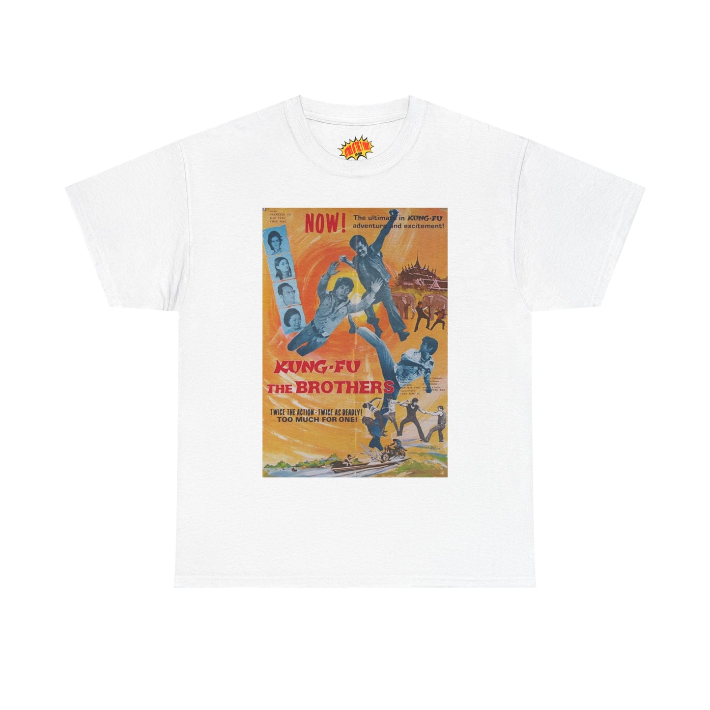 Kung Fu The Brothers Movie Poster T-Shirt *Multiple Colors*