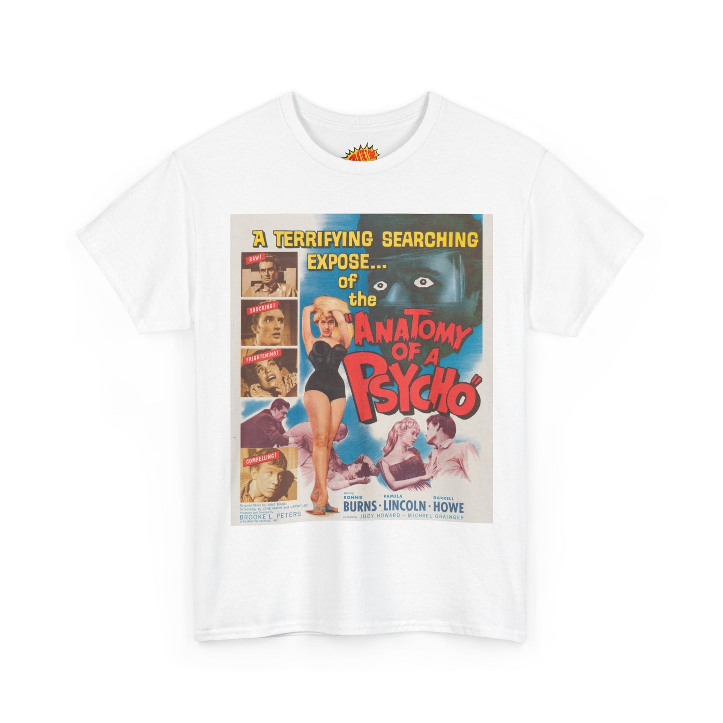 Anatomy of a Psycho Movie Poster T-Shirt *Multiple Colors*