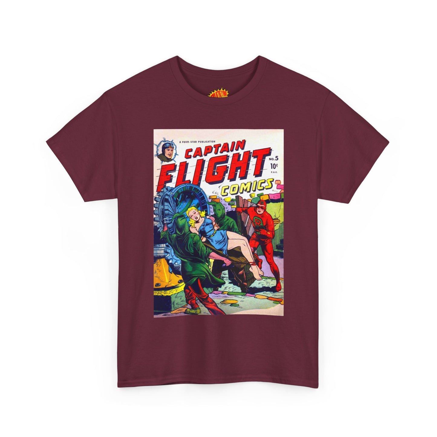 Captain Flight No. 5 Comic Tee Shirt *Multiple Colors*