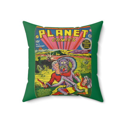 Planet Comics #2 Square Pillow