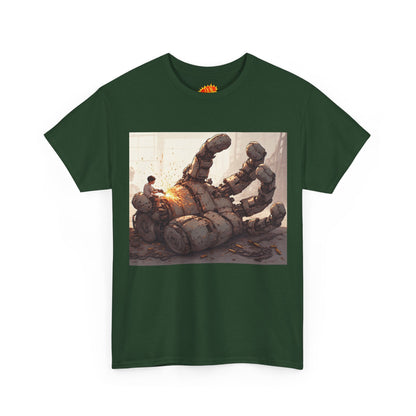 Anime Welder w/Giant Robot Hand T-Shirt