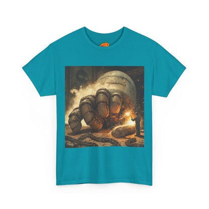 Anime Factory Welder w/Robot Mech Hand T-Shirt